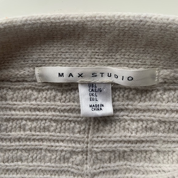 Max Studio Alpaca Blend Cardigan - Picture 4 of 9